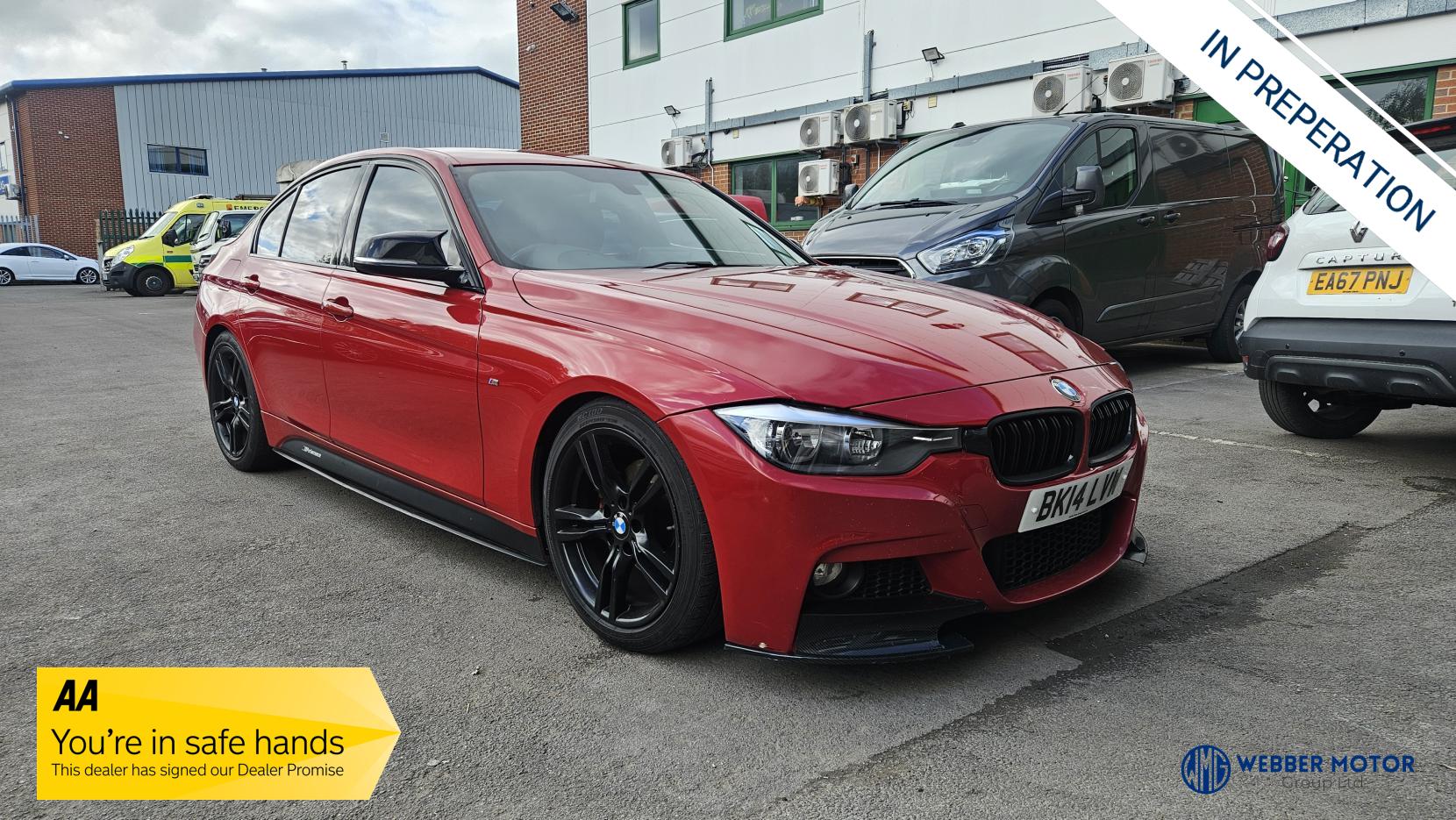 2014 BMW 3 Series 2.0TD 320d M Sport (184bhp) (s/s) Saloon 4d Auto